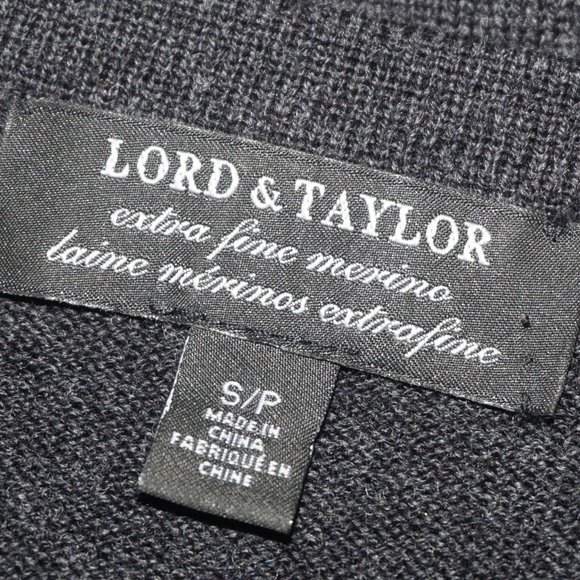 Lord Taylor Extra Fine Merino Wool Sweater - Picture 3 of 6